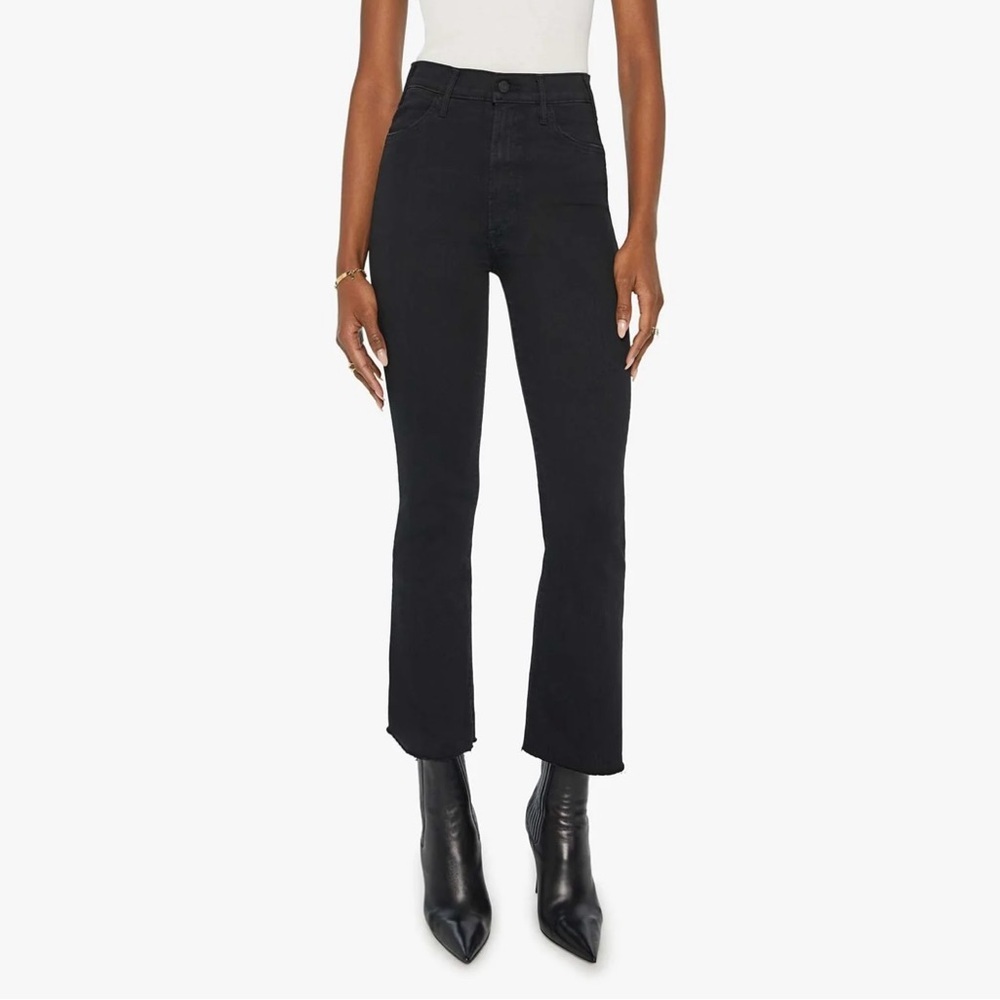 MOTHER The Hustler Ankle Fray Jeans in Not Guilty Size 28